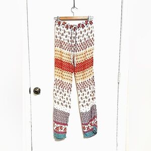 PJ Salvage pajama pants bohemian print